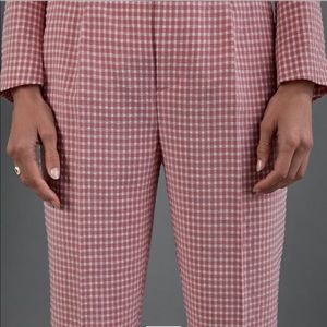 NWOT Gingham Pants- S